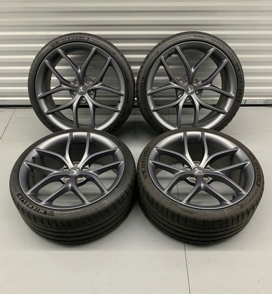 20 inch Tesla Zero G Wheels and Tires for sale.