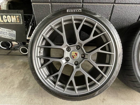 20” Porsche 911 OEM RS Spyder Wheels